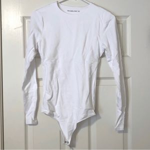 Abercrombie & Fitch seamless double lined crew neck bodysuit, NWT, never worn